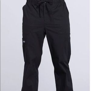 Black Men’s Cherokee Scrub bottoms.